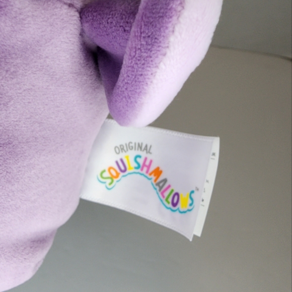 🎄 MARKINA 🫎 FTM ☆ Purple Moose Christmas 2023 Original Squishmallow ☆》NWT《☆ - Picture 8 of 8